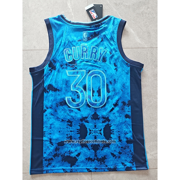 Camiseta Golden State Warriors Stephen Curry #30 Select Series 2023 Azul